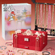 Dimanqi Children's Ancient Style Beaded Red Gift Box Toys Girls' Birthday Gift Hair Adornment Glass Handmade Diy Supreme Edition