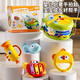 
Percussion instrument baby rattle drum beater drum beat baby kindergarten early education rattle drum waist drum rattle toy boy baby style - puzzle [double-sided drum] can be stored June 1st Children's Day early education rattle gift box