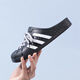 阿迪达斯 （adidas）男鞋女鞋夏季新款洞洞鞋勃肯鞋透气运动休闲鞋外穿凉拖鞋 JH9848/黑色 40.5