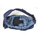 LNGA LANDGRE multi-functional baby strap baby back bag baby bag baby bag turban mother and baby feeding bag single and double shoulder strap blue ocean flower