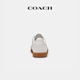 COACH new men's shoes ELLIS sneakers, lace-up flats, moral training shoes, lightweight, luxury, daily casual, versatile, bright white 42