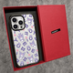 
CASETIFY joint brand Kulomi letter magnetic suction MagSafe couples suitable for iPhone16promax mobile phone case Apple 15plus premium sense 14pro anti-fall 13 transparent protective case CASE [CS#12171 Kulomi Feitian] upgraded version black frame + iPhone