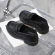 Jiao Mingya Civision Diener Interview Schüler Lederschuhe Junior High School Girls High School Weiche Leder kleine Schuhe 313233 Single Schuhe Neue Sommerstil Schwarze 679 Gurt 30 Schlanke Füße empfohlen, eine kleine Größe zu nehmen