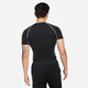 Nike NIKE men's short-sleeved round neck T-shirt, sports and casual tights, DD1993-011 black L