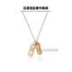 Zhuji Freshwater Nuclear Pearl Good Things Happen Necklace Popular Peanut Pendant New Accessories Clavicle Chain Sweater Chain Natural Pearl Peanut Pendant (Including Chain 45CM)