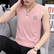 Playboy (Playboy) High -End -Baumwollweste trendy Marke Summer Outfit Sport Hürdensweste dünne Ins Vest Casual Ärmeln 20 Sets - M9224 Blaugrau + M9793 Black M [Vorschlag: 85 Jin [Jin gleich 0,5 kg] bis 100 Jin [Jin Equals gleichen 0,5 kg]]]