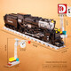 Deke 80014 ornements de voie ferrée à vapeur pour les blocs de construction de l'assemblage pour enfants Toys compatibles avec Lego Kaizhi 98228 Fuxing Golden Phoenix Train 647