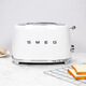 SMEGsmeg bread machine spot Smeg two-slice bread machine toaster toaster white spot second hair with dust cover