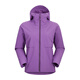 Kailas Sporty Outdoor Simple Solid Color Mountaine de randonnée et de randonnée à l'épreuve du vent mince Velvet confortable Veste à soupe de vent à capuche Black Black Xs