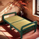 
Qinkai iron frame bamboo marching bed folding single bed integrated lunch bed bamboo board bed bamboo bed cool single double bed stable practical 192 length * 95 width-16851