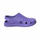 Totes Kids Everywear Splash and Play Crocs Paisley Purple - Breathable Back 7-8 Little Kid