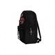 Adidas ClscBosBp Backpack Neon Grid American Punk Fashion Black Red Men and Women's Same Black Red