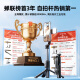 Rtako sales NO.1] Super mini selfie stick 2025 new mobile phone telescopic tripod stable travel selfie artifact 360 degree rotating multi-function portable desktop anti-shake remote control Black 1.1 meters [detachable | triangle support | horizontal and vertical shooting] + Douyin remote control