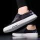 
TTPMER sports lazy shoes men's summer Korean version canvas shoes printed fashionable men's casual bean bean loafer shoes men's trend H11967 style 38