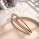 Retro simple U-shaped hairpin for women, gentle temperament, ball hairpin, 2025 new high-end hairpin headwear, U-shaped hairpin-random 4 pieces