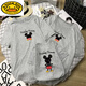 Little Yellow Duck Parent-Kind-Sommerkleidung 2025 Neue Familie drei und vier Familienfamilienmodmutter und Tochter Kleidung Bruder und Schwester Kleidung T-Shirt Kurzarm SQ686: Ragsaw 120 Männerbaby