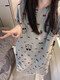 冉艺岚同款韩国ins可爱卡通凯蒂猫短袖睡裙女士夏季宽松休闲睡衣家居服 #qsm-9871 带胸垫可拆卸 M 160()建议体重75-100斤