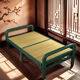 
Qinkai iron frame bamboo marching bed folding single bed integrated lunch bed bamboo board bed bamboo bed cool single double bed stable practical 192 length * 95 width-16851