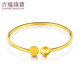 Liufu-Schmuck Liufu Schmuck, einfaches runde Perlenarmband Offenes Hohlarmband, Preis B01TBGB0031 54 mm-11,71 Gramm (einschließlich Arbeitskosten 691 Yuan)