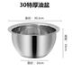Quality 304 stainless steel oil basin with cover, extra thick household kitchen oil storage tank, commercial noodle storage lard seasoning drum, 10-inch oil drum without cover (201 thickened version)