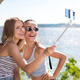 Keman selfie stick tripod mobile phone stand DJI DJI pocket3 tripod selfie floor-standing portable mini tripod accessories desktop camera tripod [27cm extension pole/white] MT30 no mobile phone clip