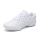 Pauline PeseryPaulinePesery Competitive Aerobics Shoes Children's Soft Soled Cheerleading Training Shoes Competitive Aerobics Shoes 610 White 31 31