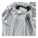 New Balance Mochila de nylon portátil versátil de moda para hombres y mujeres, parejas, plata, plata