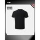 Li Ning Honor Series丨T-shirt Men's 2025 Summer New Fashion Comfort Short-Sleeved T-shirt ATSV693 Black-3 L (175)