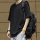 Adidas short-sleeved men's summer loose black top running American basketball pure cotton sports T-shirt men IC9793/cotton S 120-135Jin [Jin equals 0.5 kg]