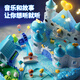 玩具特工队儿童过家家玩具女孩3-6岁生日礼物爱莎公主冰雪城堡磁力娃娃屋