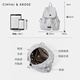 Официальный веб -сайт Cinvaikrose Small C/K Niche Design School Bag Women's 2025 Новый легкий рюкзак рюкзак Rucksack Белый клет
