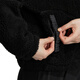 adidas Logo Logo Lamm Velvet warme langärmelige Jacke Velvet Jacke Frauen schwarz schwarz l