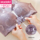 Modal einstellbare Unterwäsche Frauen 2025 Neue vordere Open-Buck-Top-Schlinge Anti-Sagen-Sammeln schöner Rücken-BH-Set Purple [Single Package] M 34/75Ab Push Cup Dünn und Dicke ca. 2,0 ° C