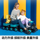 Aojieli Children's Electric Car Allrad-Fernbedienung Auto Mädchen Doppelkind Baby Spielzeugwagen Mit Erwachsenen können als Erwachsene [Fernbedienung Elektromut