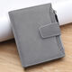 Portefeuille masculin courte du portefeuille coréen de style coréen jeune collège portefeuille Multi-fonction permis de conducteur de conducteur zipper carte de carte de boucle