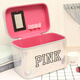Portable makeup ins trend super popular cute female hand storage box product capacity box makeup box internet celebrity temperament single layer PK silver