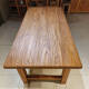 
Old elm large board table solid wood log long table rectangular dining table tea table conference table can be used for B&B commercial dining table 5cm thick Old elm table 1406575cm high