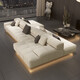 
Huixun 2025 new lamb velvet sofa double-sided sofa back-to-back sofa two-way sofa living room villa modular horizontal hall b1391cm choose lamb velvet