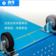 FHJQB heavy-duty multi-functional material truck turnover thickened workshop multi-layer steel tool garage room double-layer fitter trolley thickened heavy-duty 750*500*800 double-layer blue