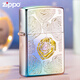 Zippo Zhibao plus léger Jingdiaozpoo Windproof Zoop Fantasy Rose [sans huile-huile] DY9902DK à un seul alon