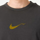 耐克（NIKE）速干T恤男冰丝防晒短袖透气装休闲上衣 灰色HV4882-299  S 100-120斤