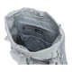 North Face Breeze Fashion Logo Sac à dos en nylon imprimé pour les femmes gris gris froid gris