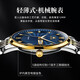 
OLEVS Swiss certified brand watch men's mechanical watch fully automatic luminous waterproof men's watch high-end men's watch double calendar OLEVS-6630 men-steel belt blue