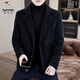 
Woodpecker (TUCANO) 2025 Autumn and Winter Woolen Suit Lone Jacket Top Men's Korean Style Handsome Young Vertical Striped Tweed Jacket Trendy Gray M [90-110Jin [Jin equals 0.5 kg]]