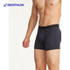 Decathlon sports men's quick-drying boxer briefs lightweight and breathable running men's sports boxer briefs 2508865 black XL