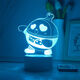 Xingtang Danzi Party Atmósfera periférica luces Baker modelando luces nocturnas coloridas al lado de la cama para enviar a los niños 3899-2 Baker Cracked Remote Control 16 Color de regalo Embalaje