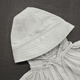 
MEIYANG Peanut Clothes No. 2 Cool Removable Hooded Three-dimensional Pleated Loose Light Gray S