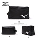 Mizuno (MIZUNO) swimming bag multi-functional large-capacity dry and wet separation toiletry bag portable water-repellent hand-held storage bag 2012 black