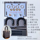 El juego de bolsas de material de oro perezoso de diy perezoso de diy didio de bricolaje de bricolaje de bricolaje de bricolaje de bricolaje de bricolaje de bricolaje (sin reloj) para aliviar el aburrimiento de órganos grises de aburrimiento 1105