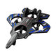 DJI ELF 2025 Nuevo avión de control remoto Aeronave de combate para niños Aviones de combate para niños Drone Drone Small Boy Model Toy 2025 Nuevo eje de combate de combate de control remoto Rojo no tripulado [2 baterías]